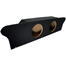2010-2015 Chevy Camaro Ls Lt Ss Custom Fit Dual 10" Subwoofer Enclosure Sub Box