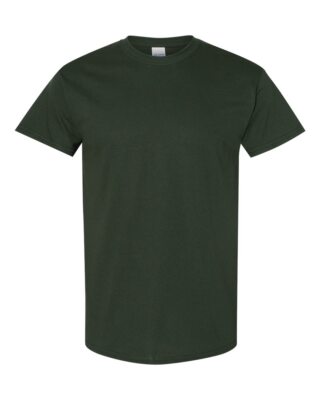 Gildan Heavy Cotton T-Shirt 5000 Unisex  Plain Blank Crewneck Short Sleeves Tee