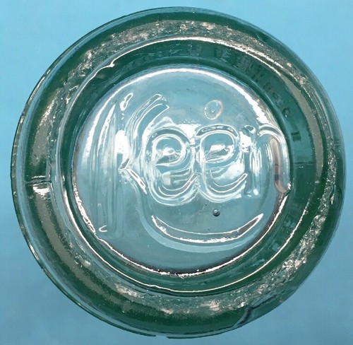 Vintage HTF Keen Glass Soda Bottle 10 Fluid oz - Picture 4 of 5