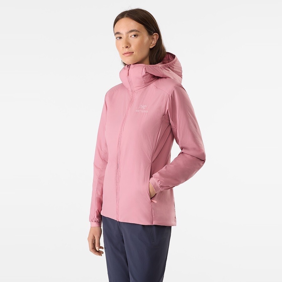 ARC'TERYX Giacca donna Arc’teryx Reverie rosa Atom con zip nuova con etichetta taglia XXL $300