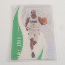 2019-20 Illusions Astounding Kahwi Leonard Jade Green Card - L.A. Clippers