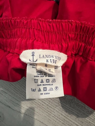 LAND’S END Kids Tiered Skirt Size 6 Holiday NWOT Free Shipping - Picture 3 of 3
