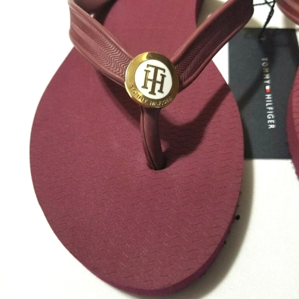 Tommy Hilfiger Women's Sandals Flip Flop Size 7 Foto 2 de 4