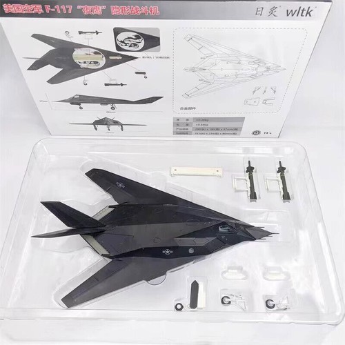 NEW 1/72 F117 Nighthawk Stealth Attack Aircraft Fighter Diecast Model Toy - Picture 5 of 12
