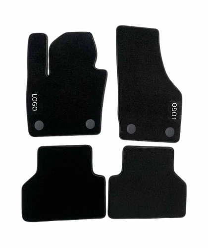 For Audi S8 SQ5 Q3 Q4 Q5 Q5L Velour Original Car Floor Mats Luxury Waterproof - Imagen 12 de 35