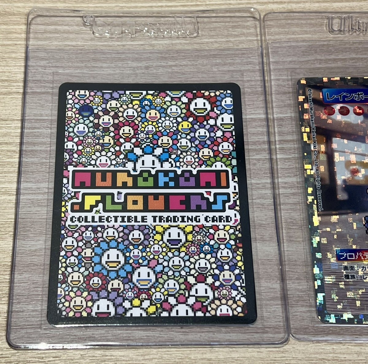 Flower Go Walk Promo Card rainbow color /UR Set of 2 Takashi