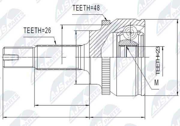 NPZ-TY-082 Nty Gelenksatz, Antriebswelle FüR Toyota-image