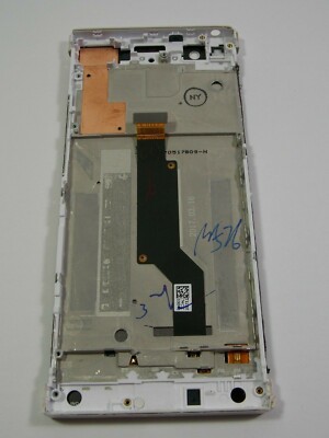 White LCD & Digitizer *READ Sony Xperia XA1 G3123 Phone OEM Part #118-A