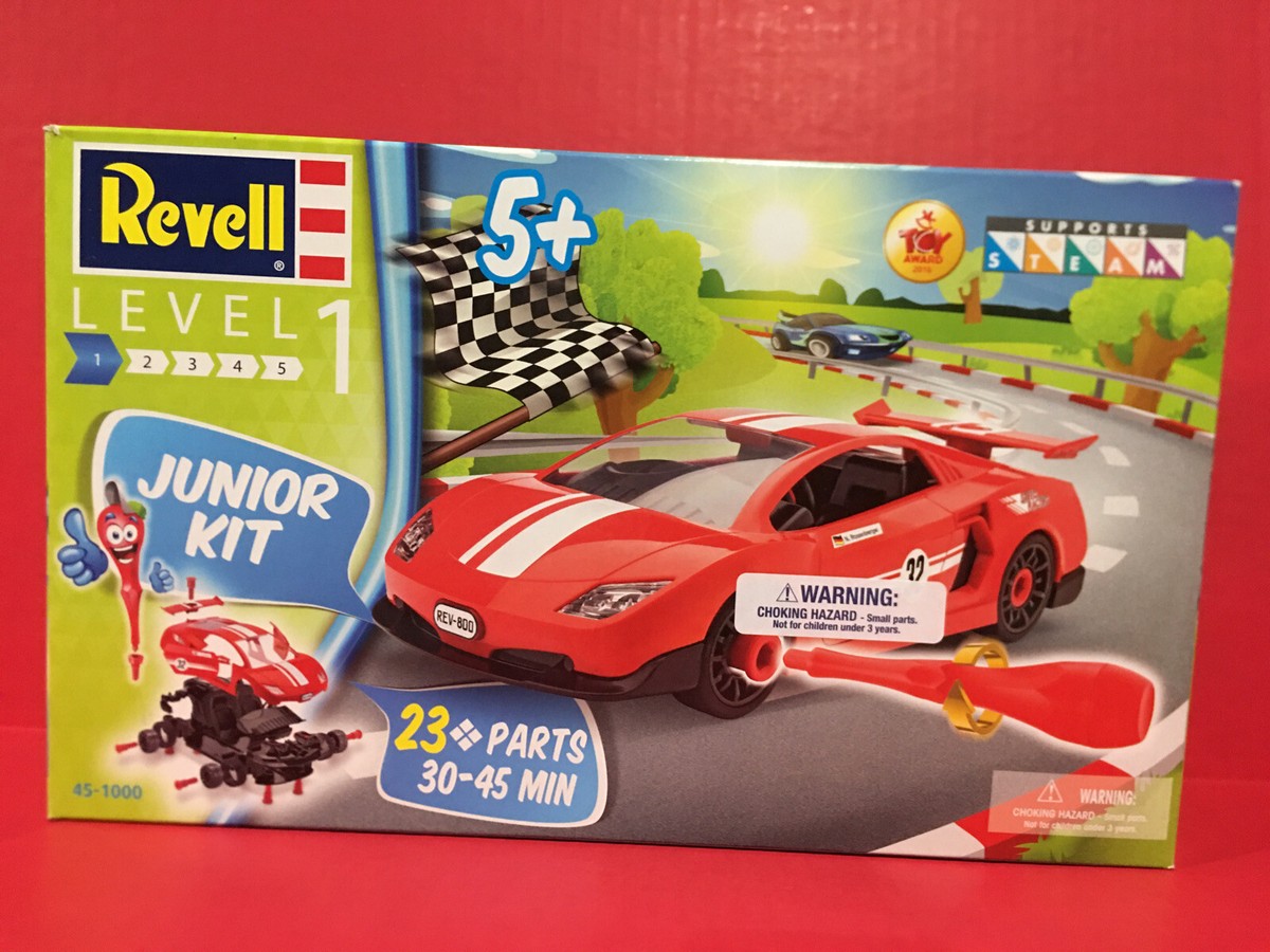 Revell Skill Level 1 Junior Kit Race Car #45-1000 Ages 5 (A1