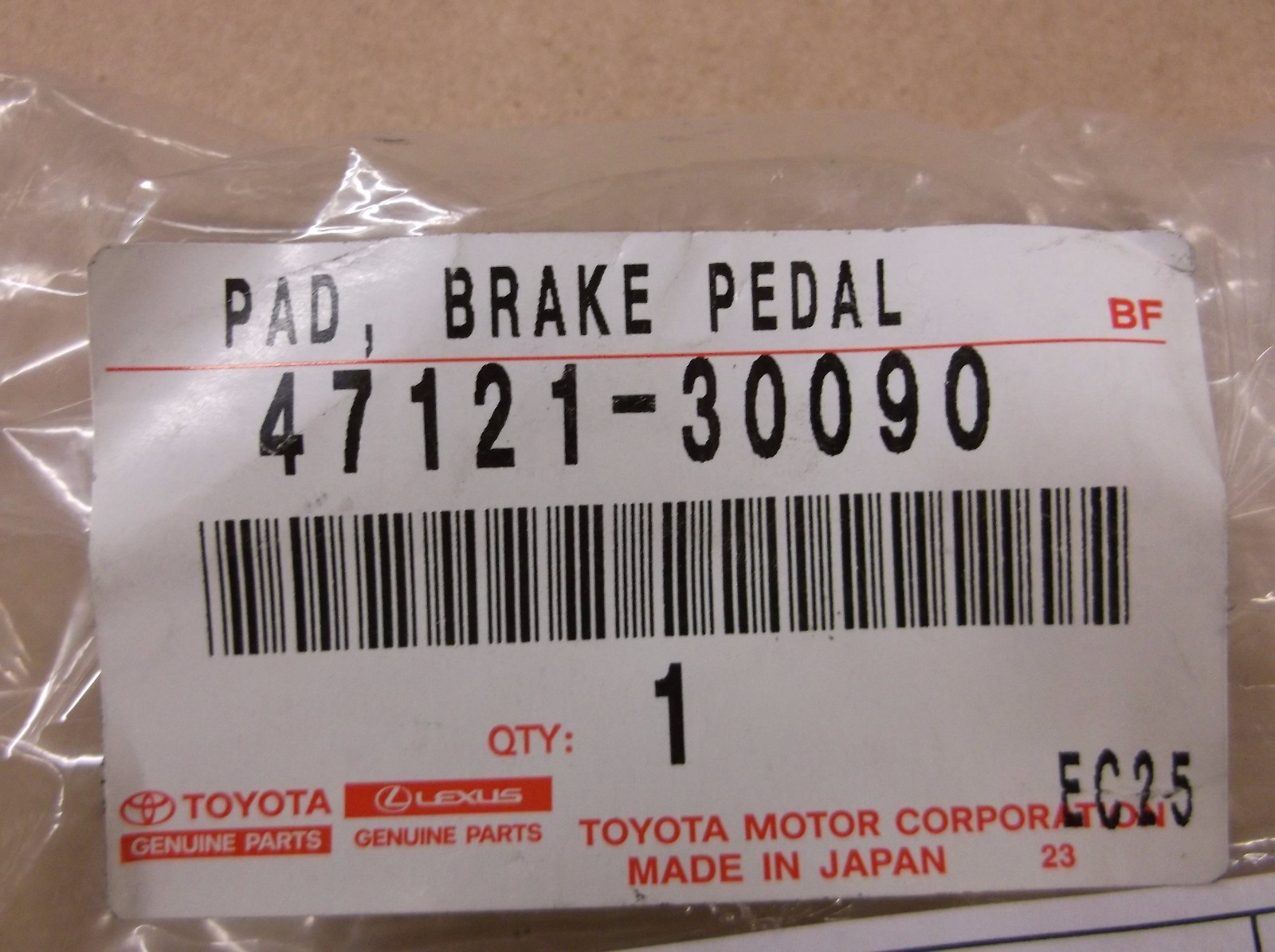 Lexus GS350 (RWD) (2013) Genuine OEM F Sport ALUMINUM BRAKE / GAS PEDALS SET