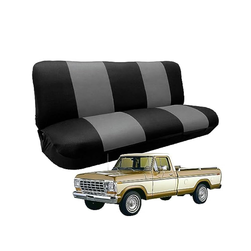 1969-1996 Truck Bench Seat Cover with Soft Foam & Air Mesh Support
