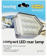 RING RCT470 Multi-function LED SIGNAL Stop/Tail/Indicator/REG Plate TRAILER