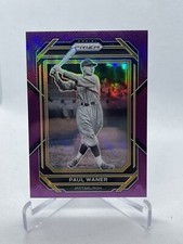 2023 Prizm Baseball Base Purple #228 Paul Waner /99 - Pittsburgh Pirates