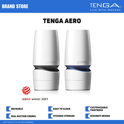 TENGA AERO Reusable Male Masturbator/Stroker w/Drying Stand NIB NWT | eBay
