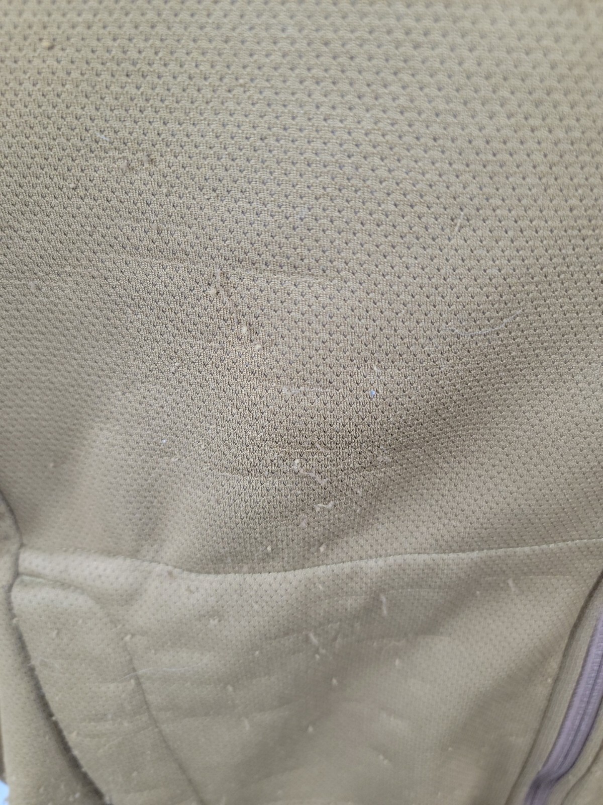 Giacca Salomon Da Uomo Marrone Medio Acti Therm Pile Cerniera Esterno Alcune Pilling