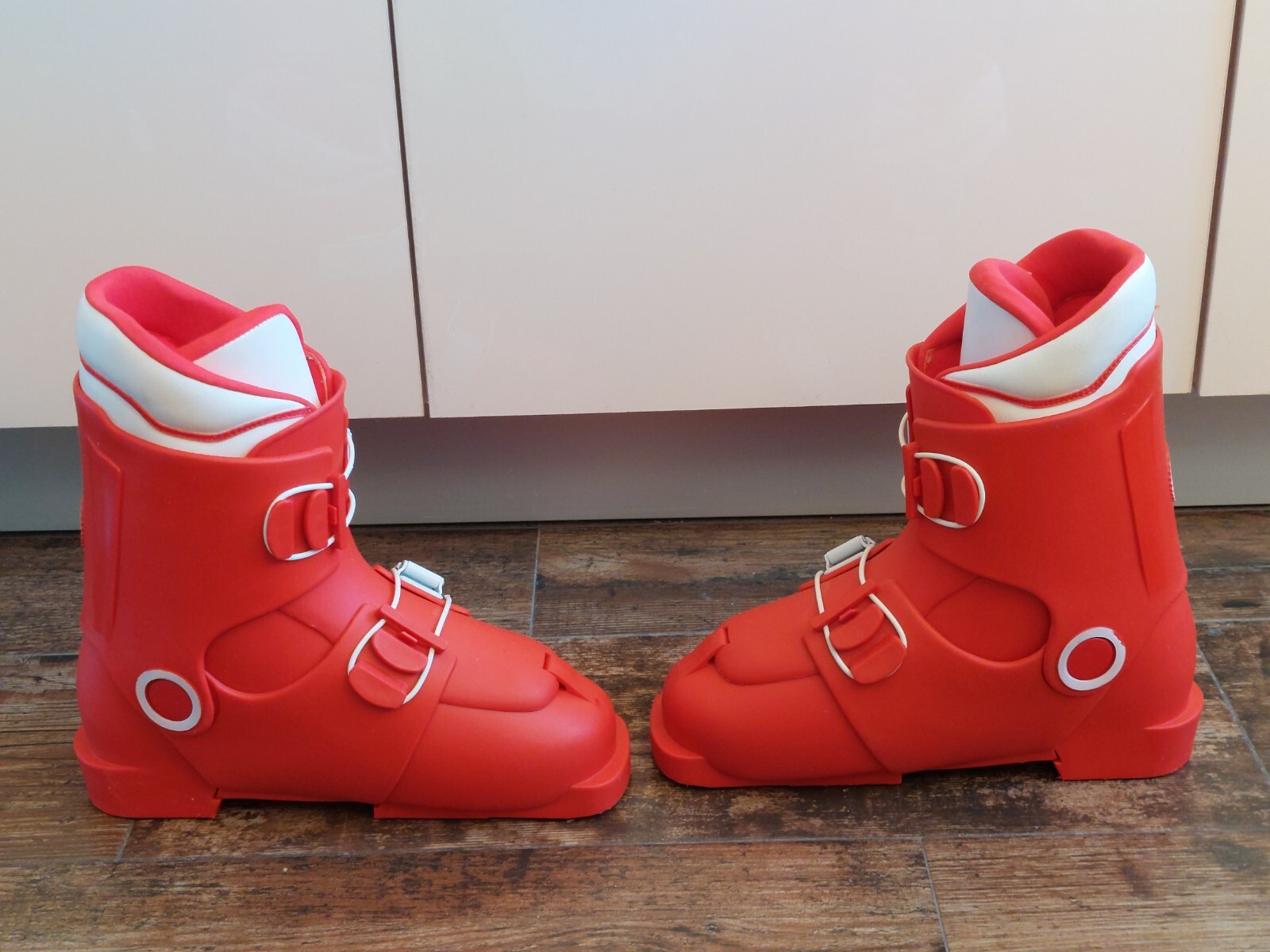 SALOMON Scarponi da sci vintage NOS Alpina taglia EU4 US5 Mondopoint 245 made in Jugoslavia