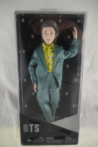 Muñeca de moda Mattel KPOP Big Hit BTS RM 12" Beyond the Scene Rap Monster - ¡Nueva!