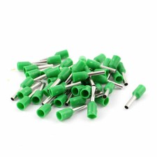 50Pcs Green Wire Copper Crimp Insulated Ferrule Pin Cord End Terminals AWG16