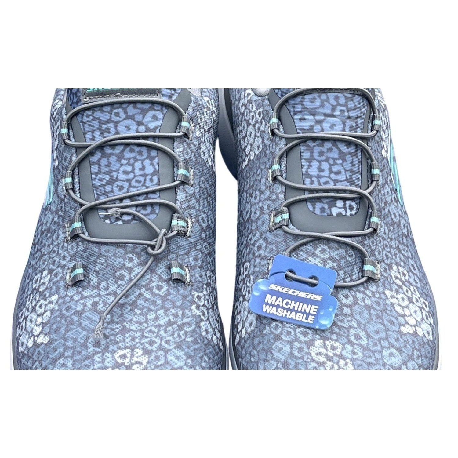 Skechers Summits Vegan Washable Bungee Sneakers - Party Mix Size 9 image 3