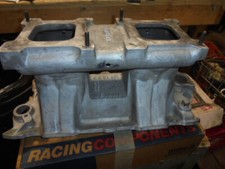 Aluminum Tunnel Ram Intake Sbc Weiand 1984 1988 Ihra Nhra Rat Rod Street Racer
