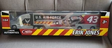 2021 Nascar Authentics Erik Jones #43 U.S. Air Force 1/64 Diecast Hauler VHTF