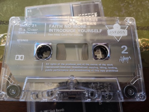 FAITH NO MORE - INTRODUCE YOURSELF - CASSETTE TAPE ALBUM - Picture 4 of 4