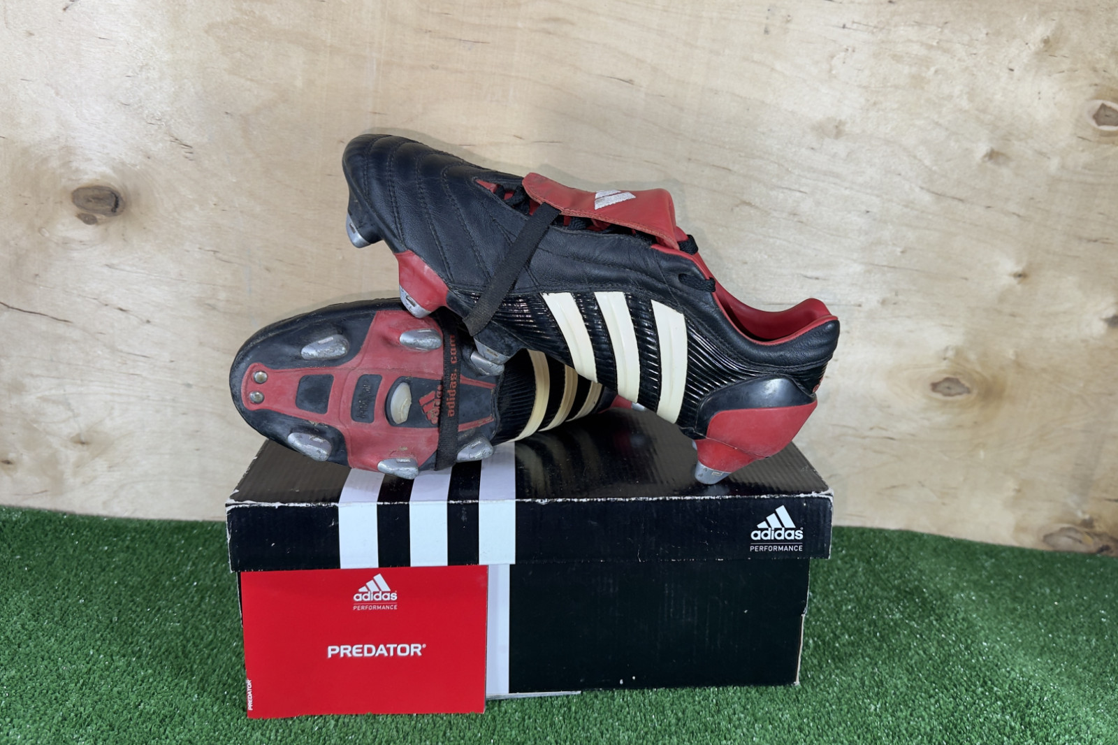 Adidas Predator Pulse SG 2005 years Elit White boots Cleats mens Football/Soccer