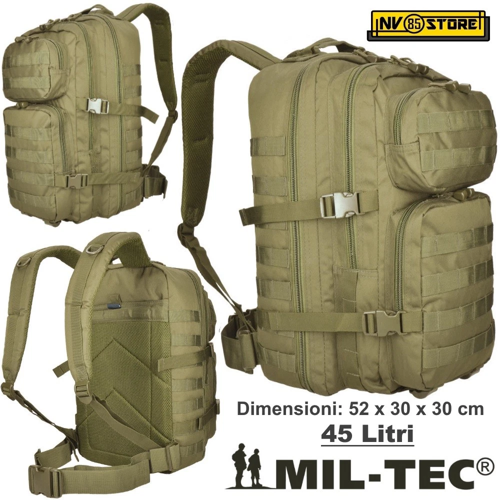 Zaino mil shop tec 40 litri