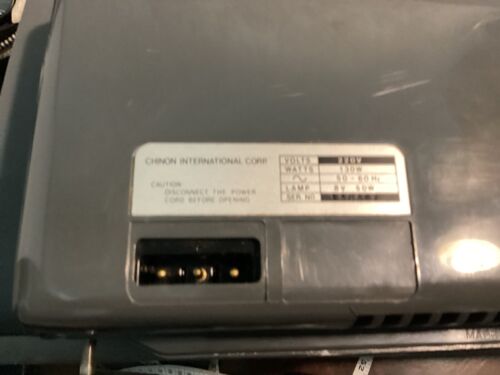 LOT OF CHINON PROJECTOR AND 2 CAMERAS. INCLUDES MODELS C300. 200 AND DART 3X - Picture 3 of 7