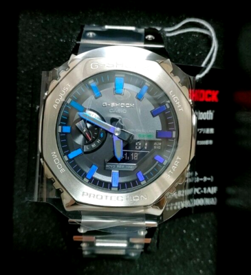 CASIO G-SHOCK GM-B2100PC-1AJF Rainbow x Silver Metal Analog CASIO G-SHOCK GM-B2100PC-1AJF Rainbow x Silver Metal Analog