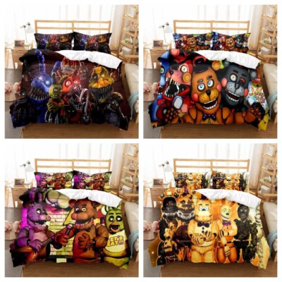 3D Five Nights at Freddy's Bettwäsche Set Kinder Bettbezug Set 135x200 200x200
