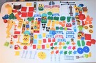 Lego Duplo Lot - Genuine Special Pieces-printed signs, and more! 225 Pieces !!!! — photo 1