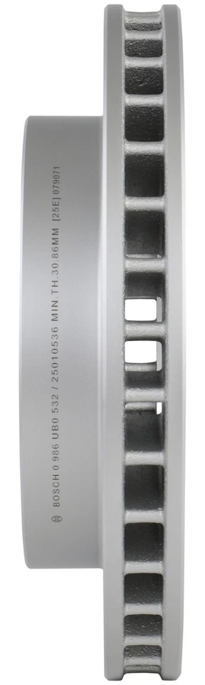 Rotor de freno de disco delantero QuietCast 1996 1997 para Chevrolet Tahoe Bosch 1995-2000 Foto 4 de 4