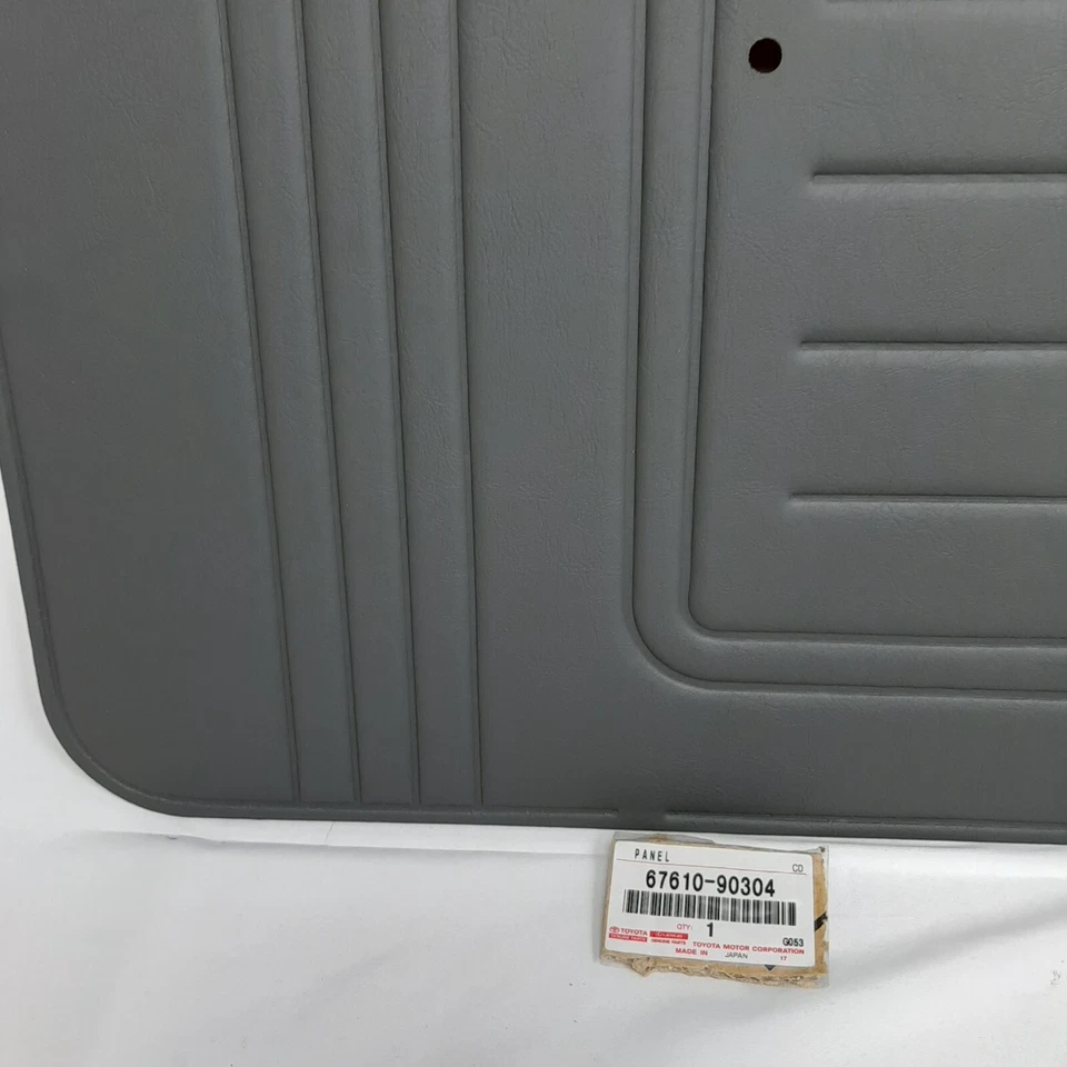 TOYOTA Genuine LAND CRUISER FJ40 BJ40 1969-1986 Door Panel Trim Board Set Gray - Image 4 of 4