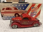 1:43 American Classics 43rd Avenue 1936 Ford 3 Window Fire Chief red