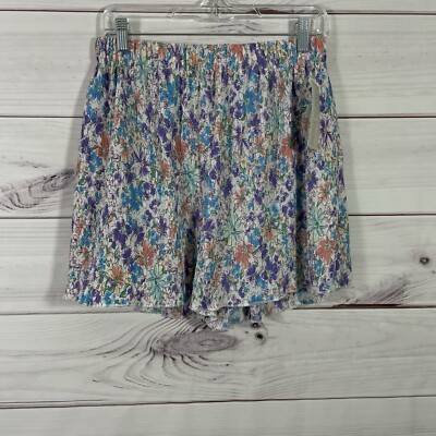 Her Name Says Grace Shorts Lizard Thicket Womens Size M Multicolor Elastic Waist