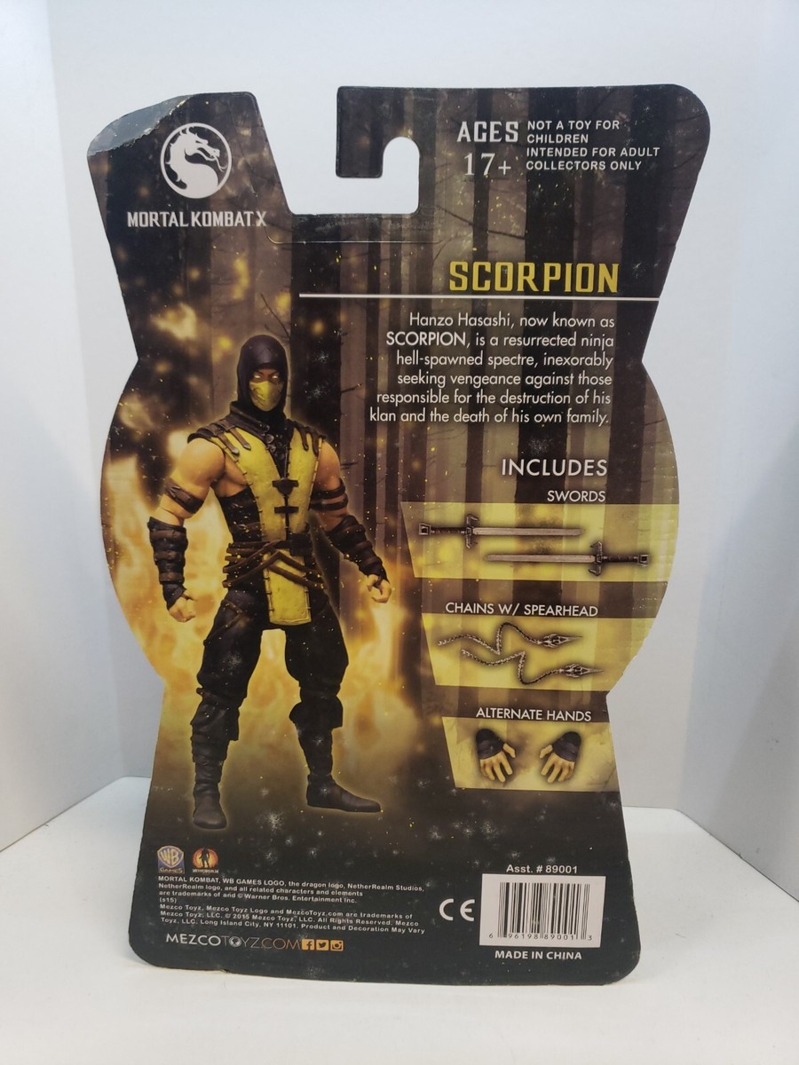 Mezco Toyz Mortal Kombat X: Scorpion 6