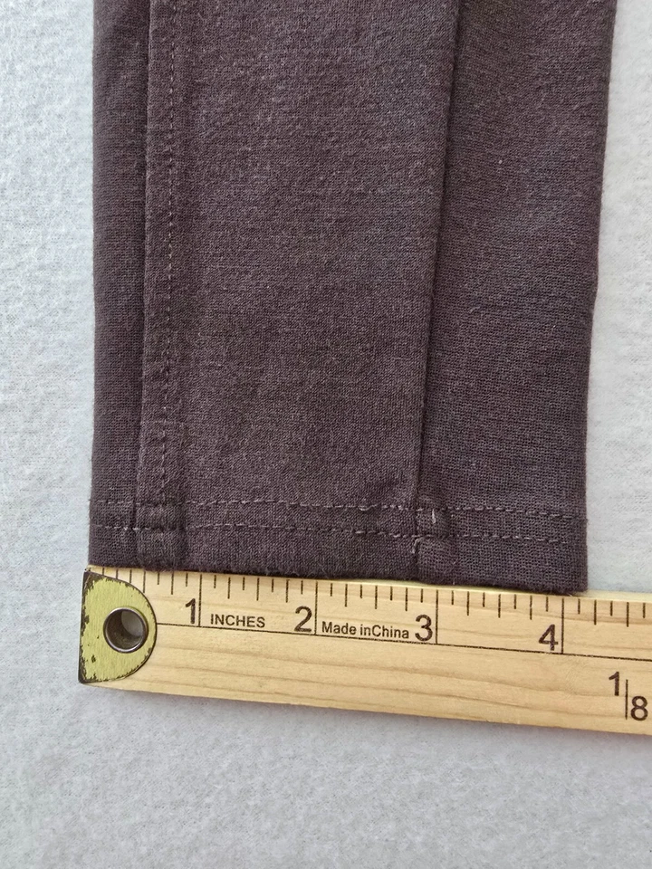 Leggings American Rag Cie para mujer grandes negros elásticos cintura ancha tirar Foto 4 de 4