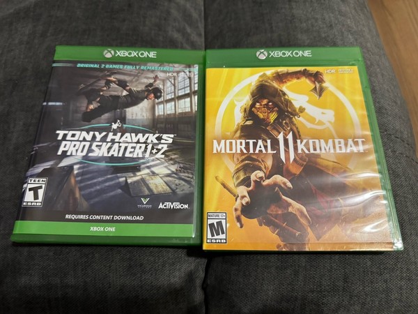 Paquete de 1 y 2 patinadores profesionales Mortal Kombat 11 y Tony Hawk’s.