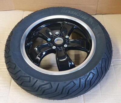 New Style Vespa GTS Rear Wheel with Michelin City Grip Tyre