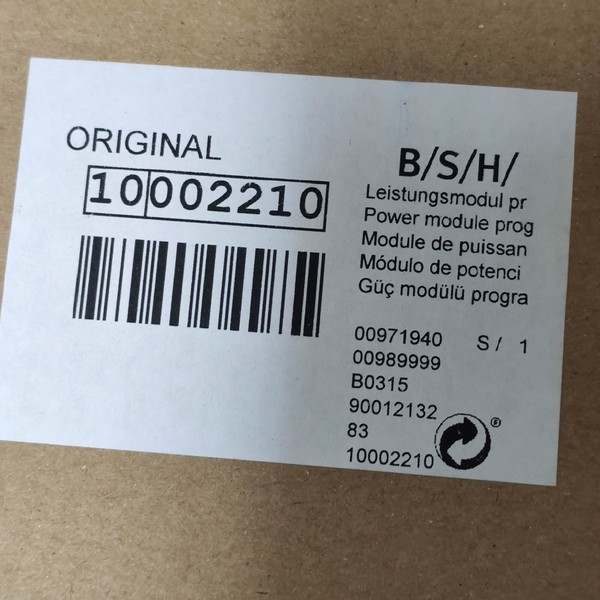 Módulo de potencia Lavavajillas Balay Bosch Siemens Neff 10002210