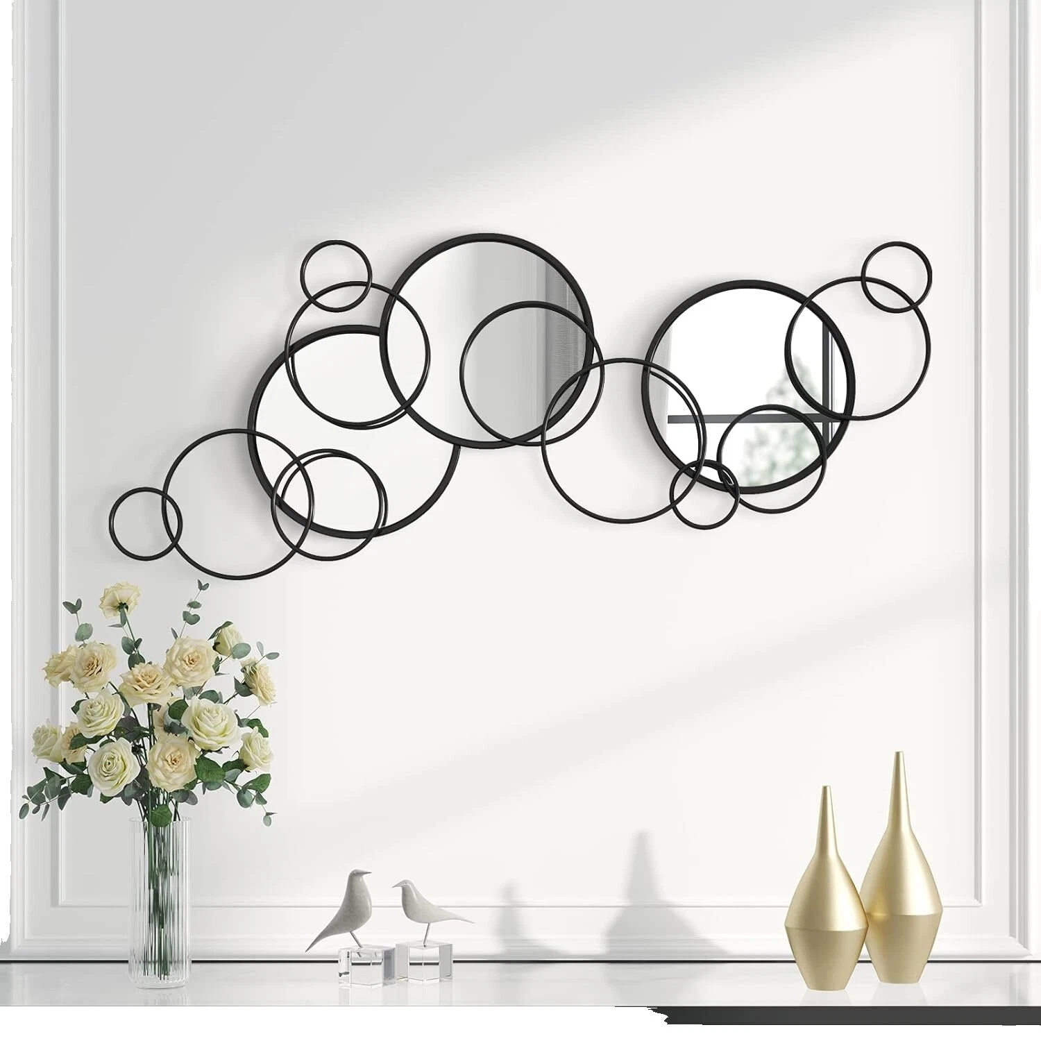 Round Contemporary Home Décor Mirrors