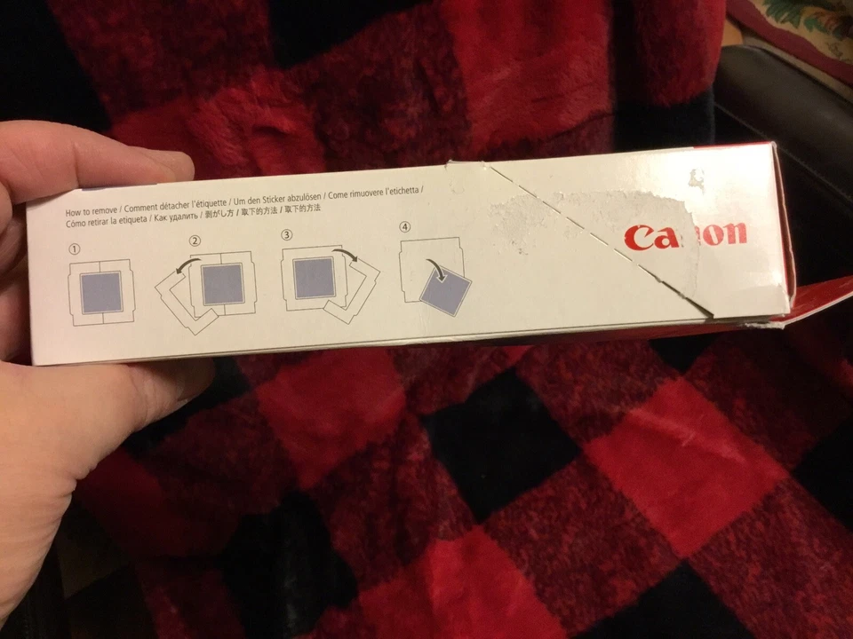 Vintage Canon KC-18IS Color INK +18 Sheets LABEL-SET(FOR CP900) :: 7429B001 - Image 2 of 3