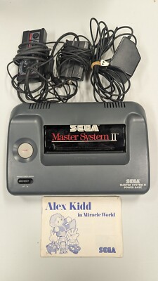 Sega Master System II 2 Console w/ Box & Controller Tested