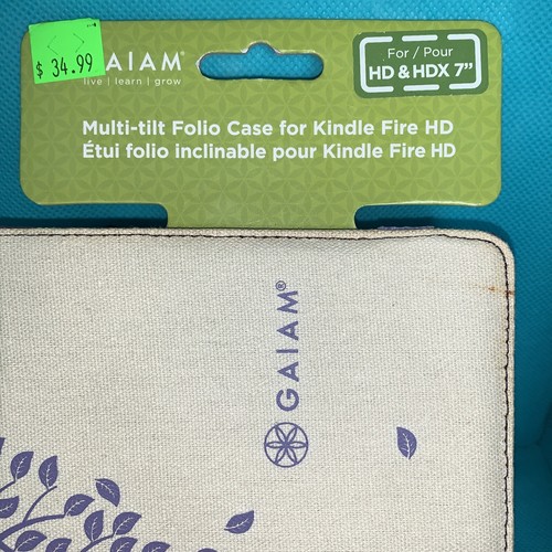 Gaiam Multi-tilt Folio Case For Kindle Fire HD & HDX 7” #C1 - Picture 4 of 6