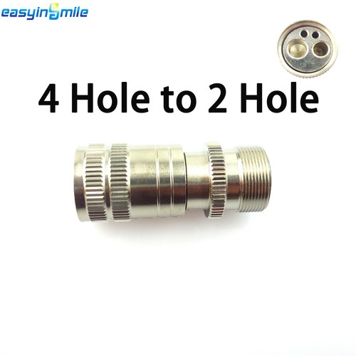 4 Hole/2 Hole Dental High Speed Handpiece Tubing Hose Adapter Conversion Changer - Picture 9 of 10