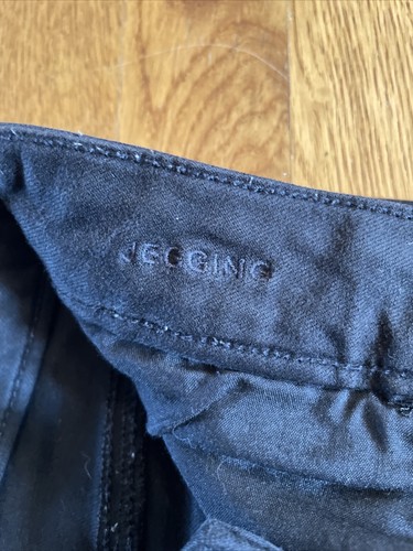 American Eagle Jeans Womens 6 Reg Black Next Level Stretch Jegging Distressed - Picture 6 of 16