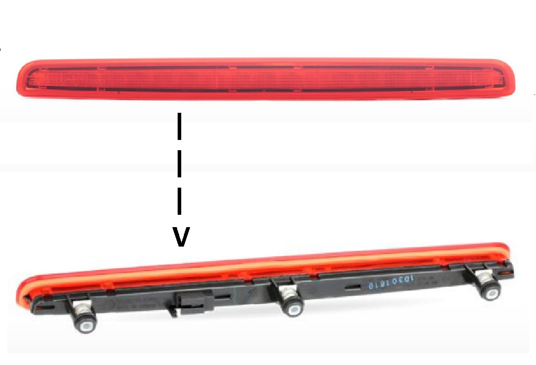 Feu de stop défectueux VW T5 solution de remplacement rapide pour hayon Multivan 03-14 - 2