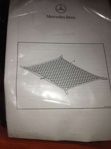 A2058600374 Mercedes W203 W204 W205 Trunk Cargo Luggage Net Rear OEM NIB - Bild 2 von 2