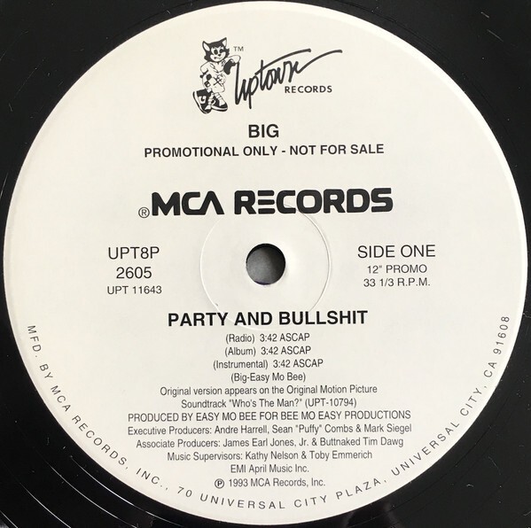 12 Notorious B.I.G. Party And Bullshit Upt11643 Uptown
